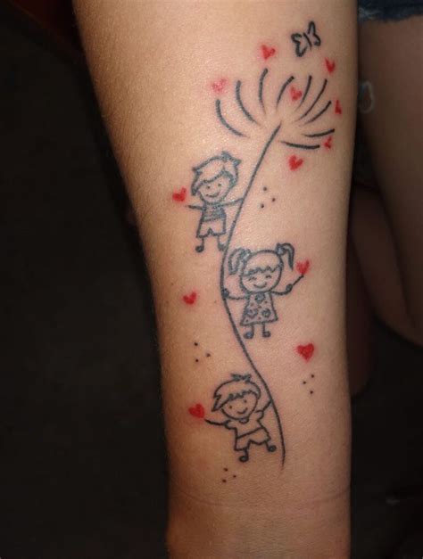 diseños tatuajes de 3 hijos - dobro de xp
